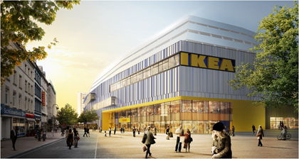 I dag öppnade Ikea sin första citybutik