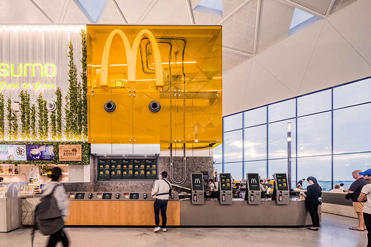 McDonald’s högt flygande butiksdesign